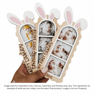Personalized "My 1st Easter" Keepsake Photo Frame