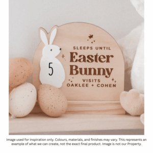 Write & Wipe Easter Bunny Countdown